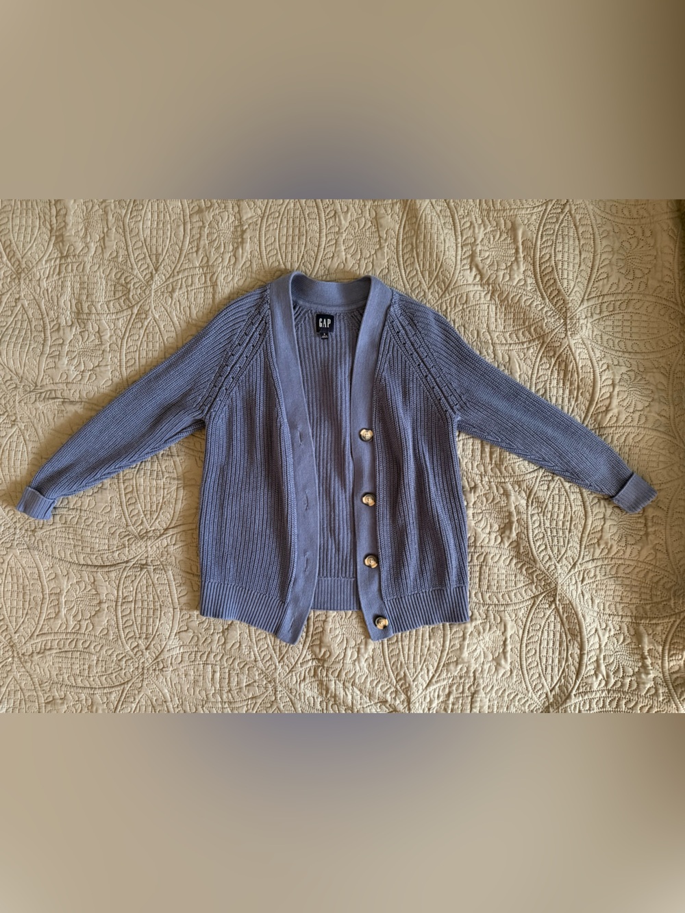 GAP Women's Button-Front Knit Cardigan